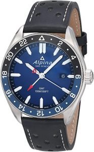Reloj Alpina Geneve Cronógrafo deportivo analógico para hombre 