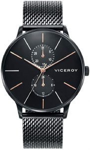 Reloj Viceroy Ultra Slim, caja y pulsera de acero inoxidable